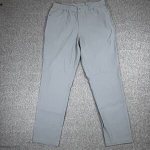 Bearbottom Transit 5-Pocket Pant Men's L 30" Inseam Gray Nylon Stretch 32x30